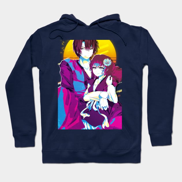 Yona of the Dawn - Hak and Yona Hoodie by 80sRetro